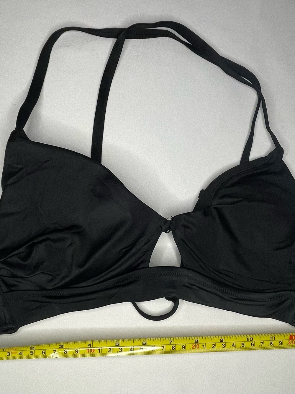 Shade & Shore Black Women's Bikini Top 36C